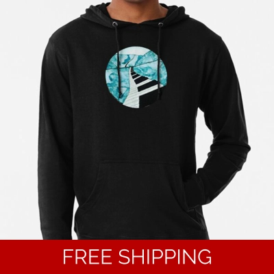 Le Studio Lightweight Hoodie Piano WindowLogo